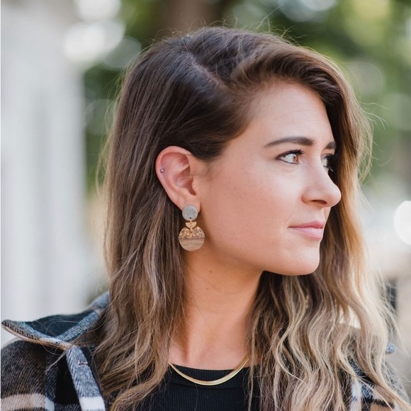 Paperclay- The Mini Molly Earrings - Picture 3 of 3